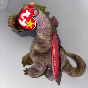 AUTHENTIC, RARE, And RETIRED Ty Beanie baby- Scorch!